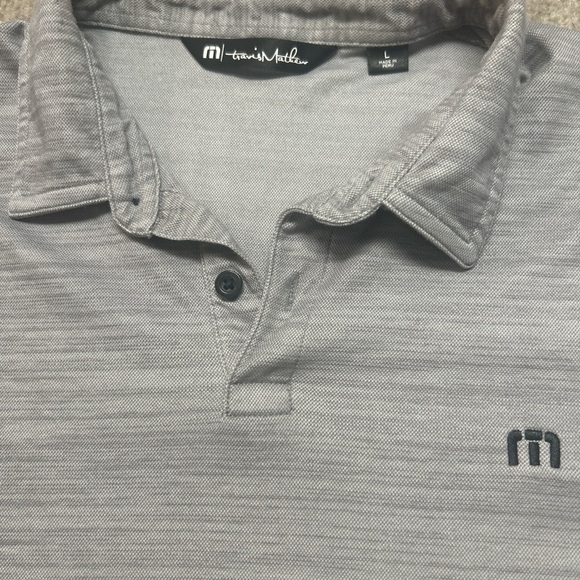Men's Gray Polo Shirt - Picture 2 of 4